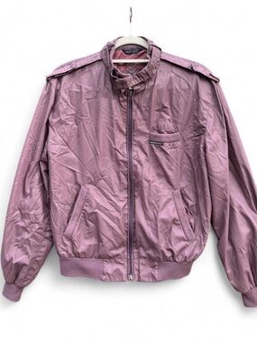 Members Only Mauve Bomber Jacket